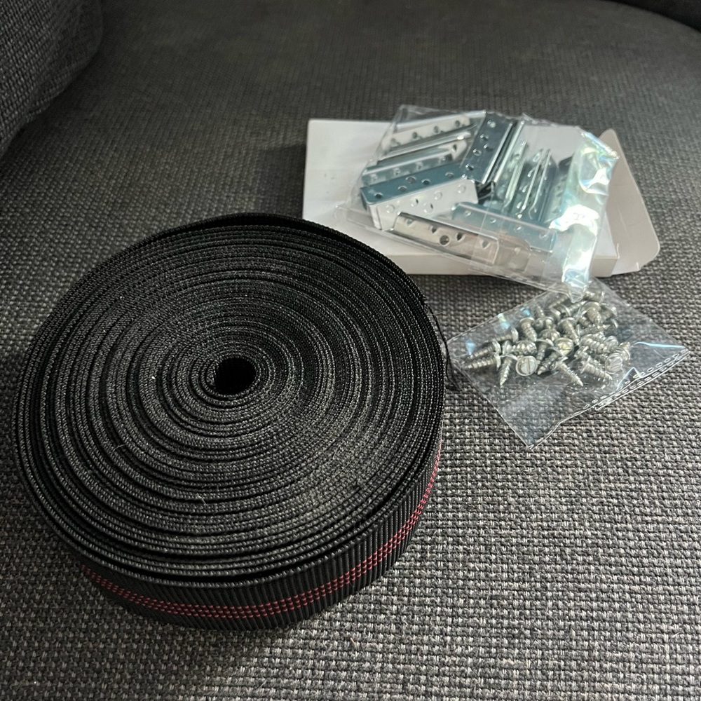 Upholstery Webbing/Strapping Kit for Furniture Repair
